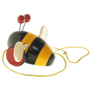 Træk-legetøj, bi fra Brio (str. 10x18x11 cm)