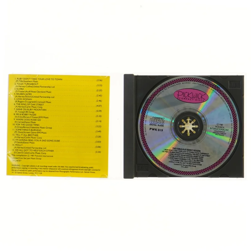 The Fabulous Kenny Rogers CD