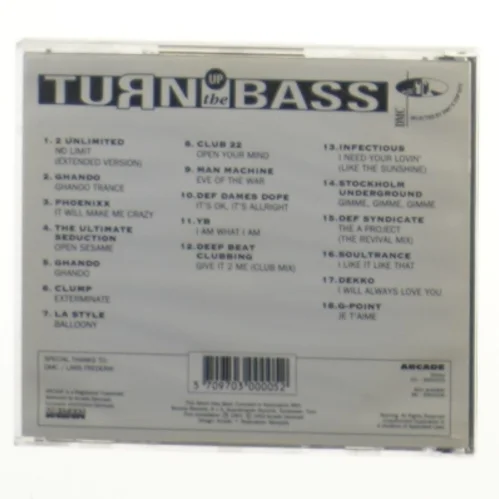 Turn Up the Bass CD