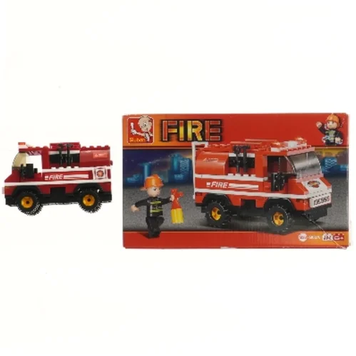Brandbil byggesæt fra Sluban (str. 11,5 cm)