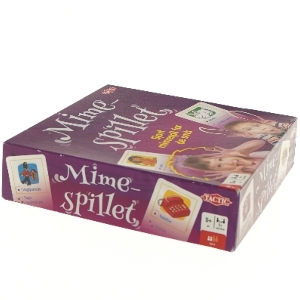 Mime-spillet brætspil (str. 6x25x25 cm)