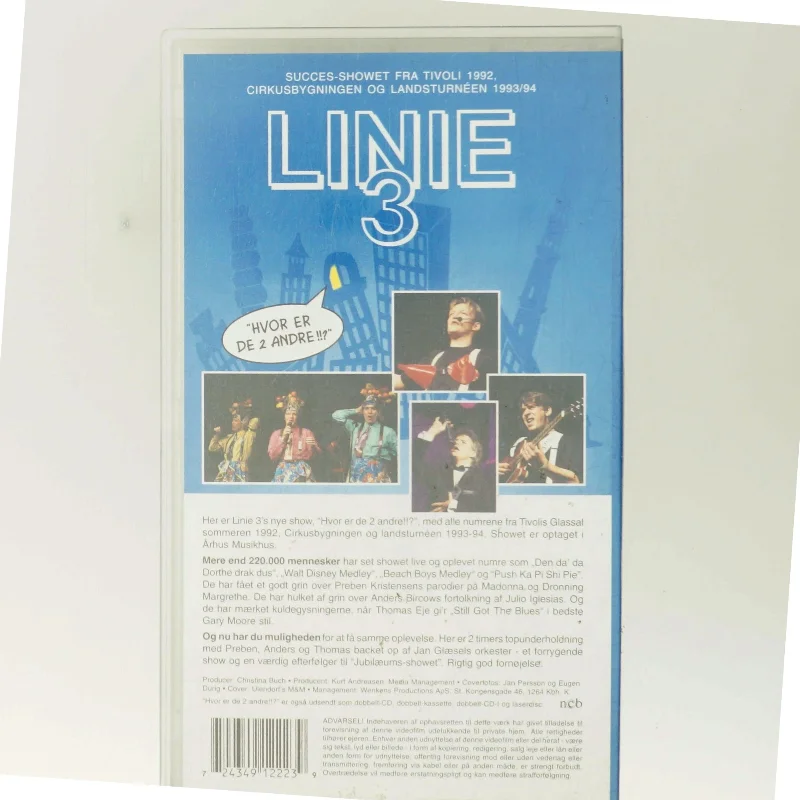 Linie 3: Hvor Er De 2 Andre!!? (DVD)