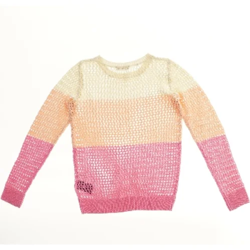 Strikket bluse med farveblokke fra H&M (str. 152)