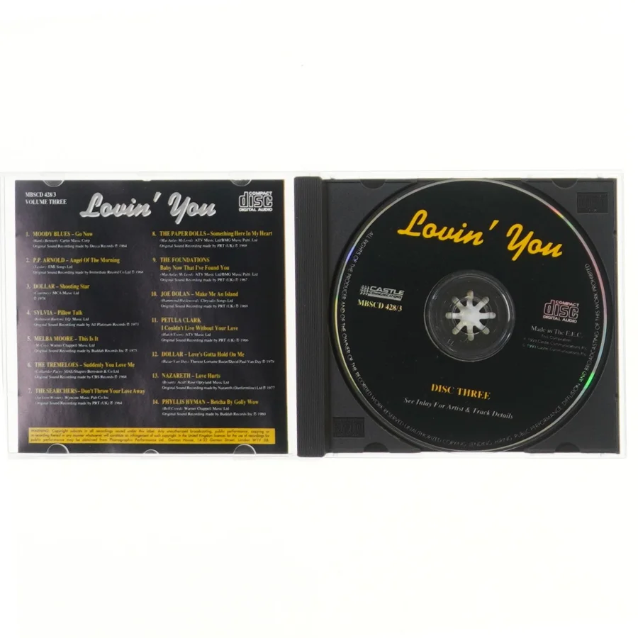 CD: Lovin' You Volume Three