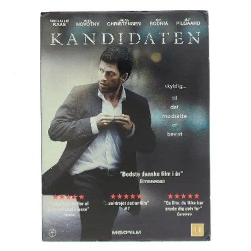 Kandidaten med Nikolaj Lie Kaas (DVD)