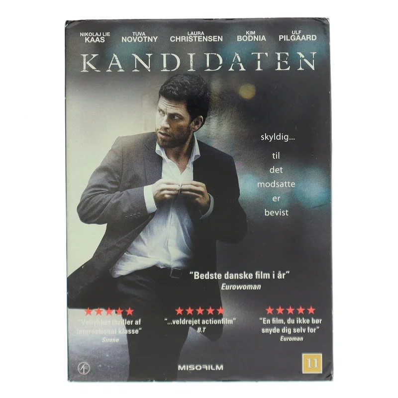 Kandidaten med Nikolaj Lie Kaas (DVD)