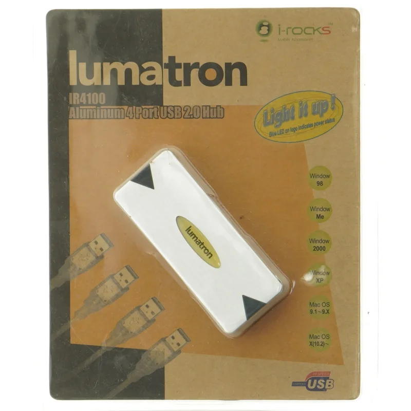 Lumatron usb port