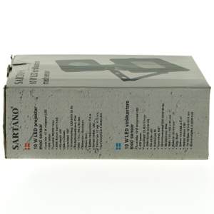Sartano 10 w projektør med sensor (str. 114 x 154 x 53 mm)