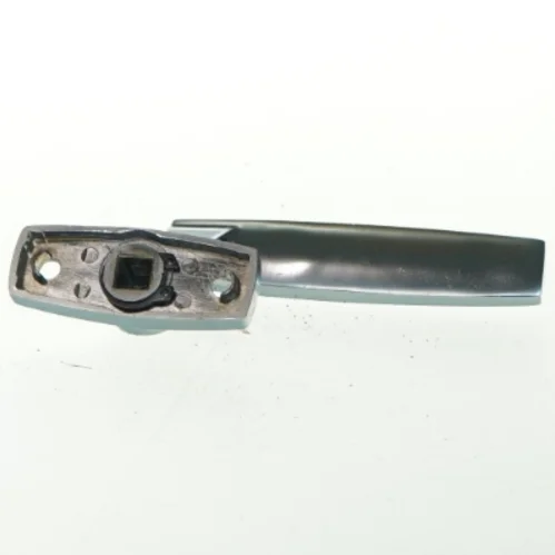 Forkromet dørhåndtag (str. 13 cm)