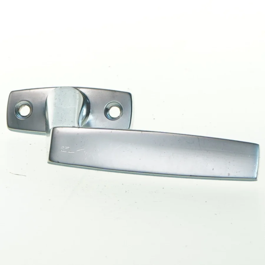 Forkromet dørhåndtag (str. 13 cm)