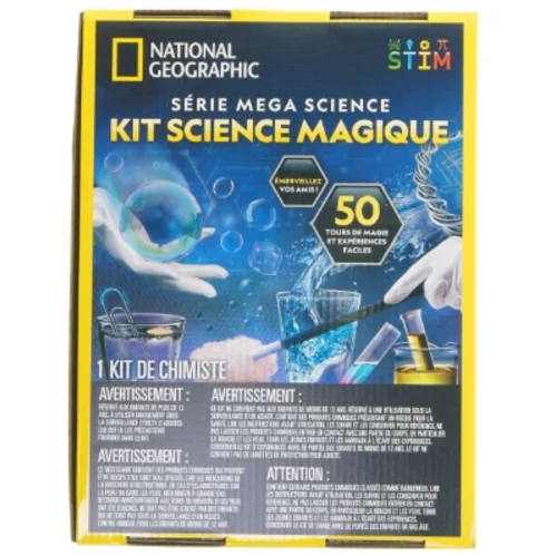 National Geographic Science Magic Kit fra National Geographic (str. 30x22 cm)