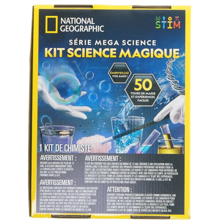 National Geographic Science Magic Kit fra National Geographic (str. 30x22 cm)