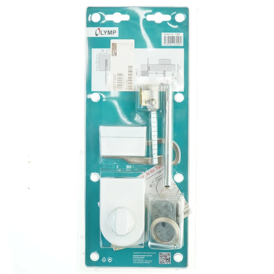 Dørlås med beslag fra Olymp