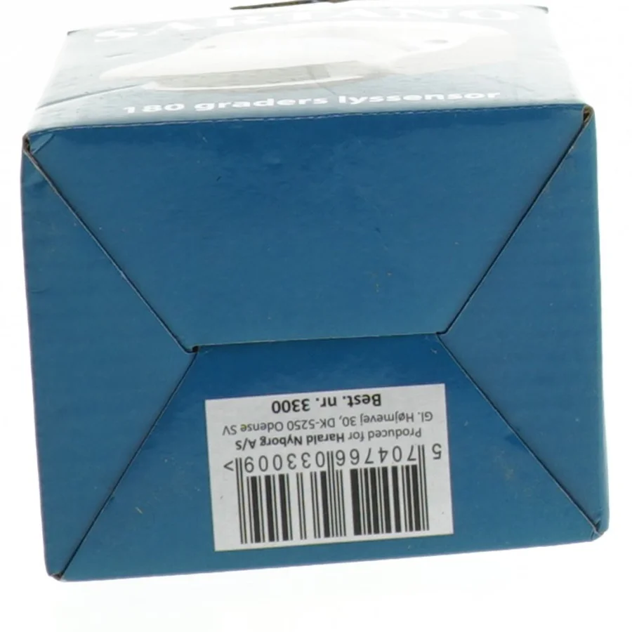 Sartano 180 graders lyssensor fra Sartano (str. 10x9 cm)