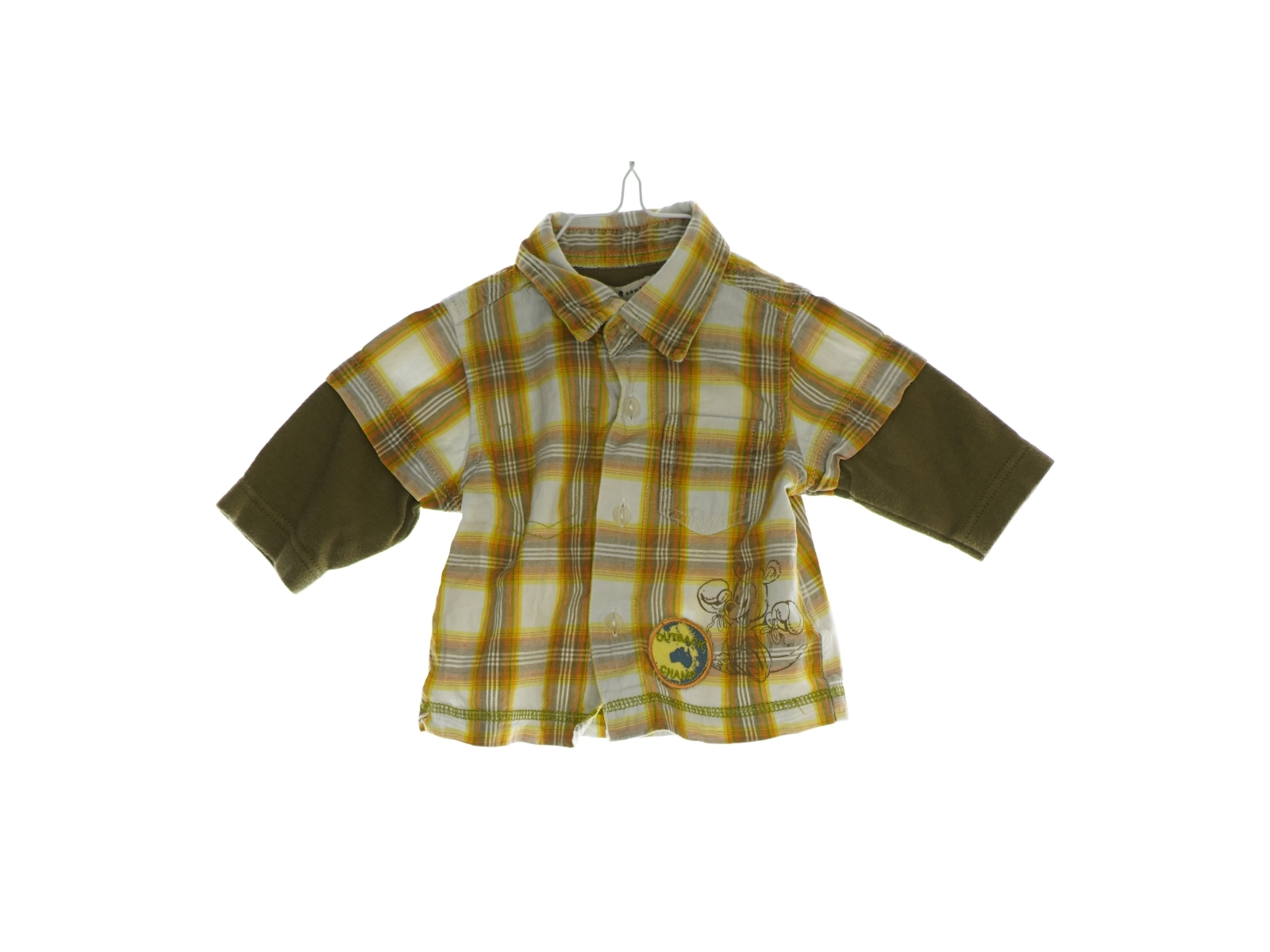 Skjortebluse fra Name it (Str. 62 cm)