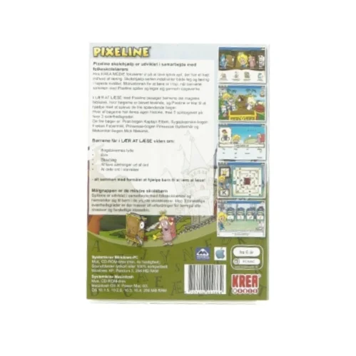 Pixeline Spil - "Lær at læse: Det magiske bibliotek"