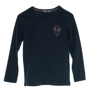 Langærmet bluse fra Lupilu (Str. 110/116)