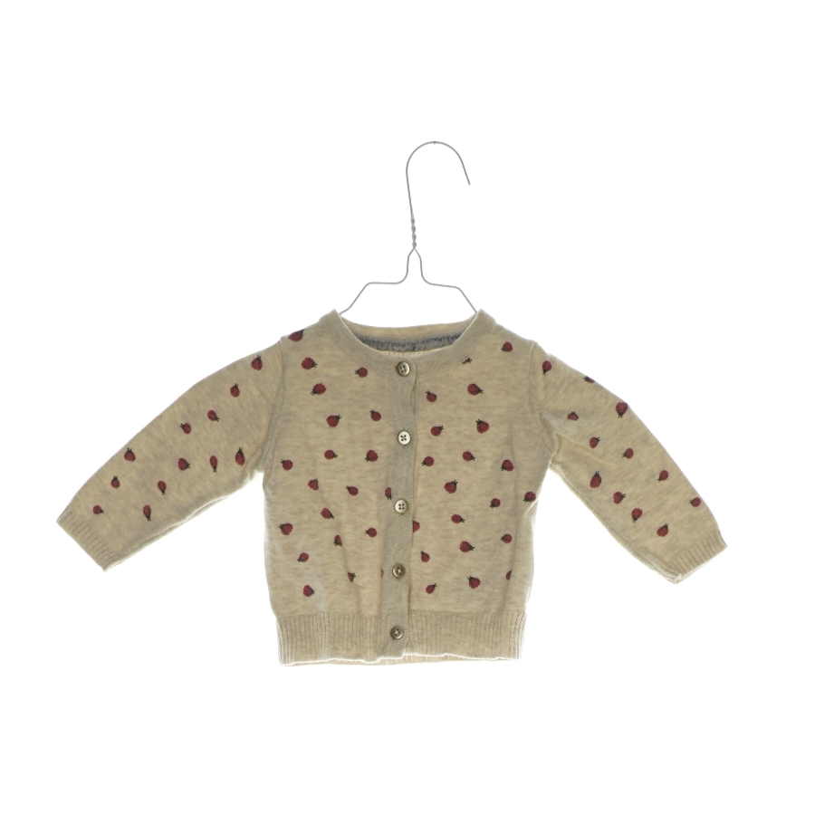 Cardigan med mariehøner fra Primark (Str 56/62 cm)