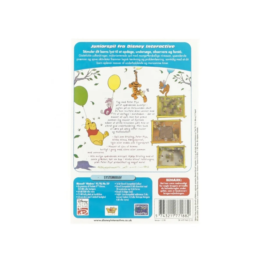 Peter Plys spil til pc