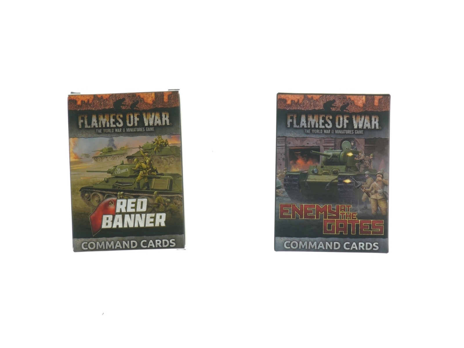 Flames of War Command Cards (str. 9,5 x 6,5 cm)