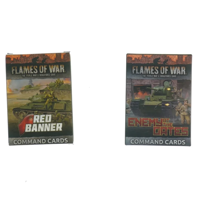 Flames of War Command Cards (str. 9,5 x 6,5 cm)