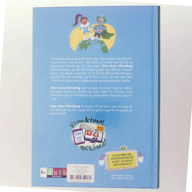 Den store klimabog : sådan bliver du en vaskeægte klimahelt! af Anna Fenger Schefte (Bog)
