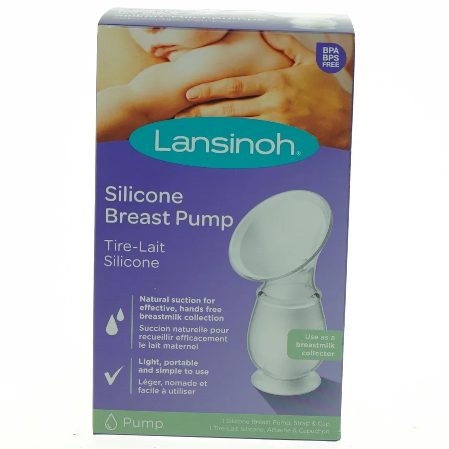 Silikone brystpumpe fra Lansinoh