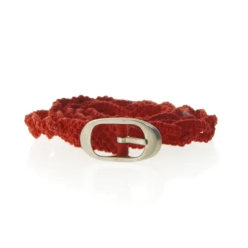 Hæklet bælte (str. 94 x 1 cm)