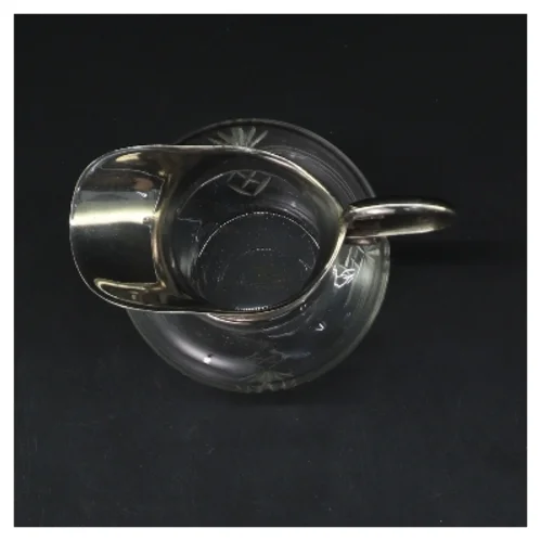 Sovsekande i glas og metal (str. 9,5 cm)