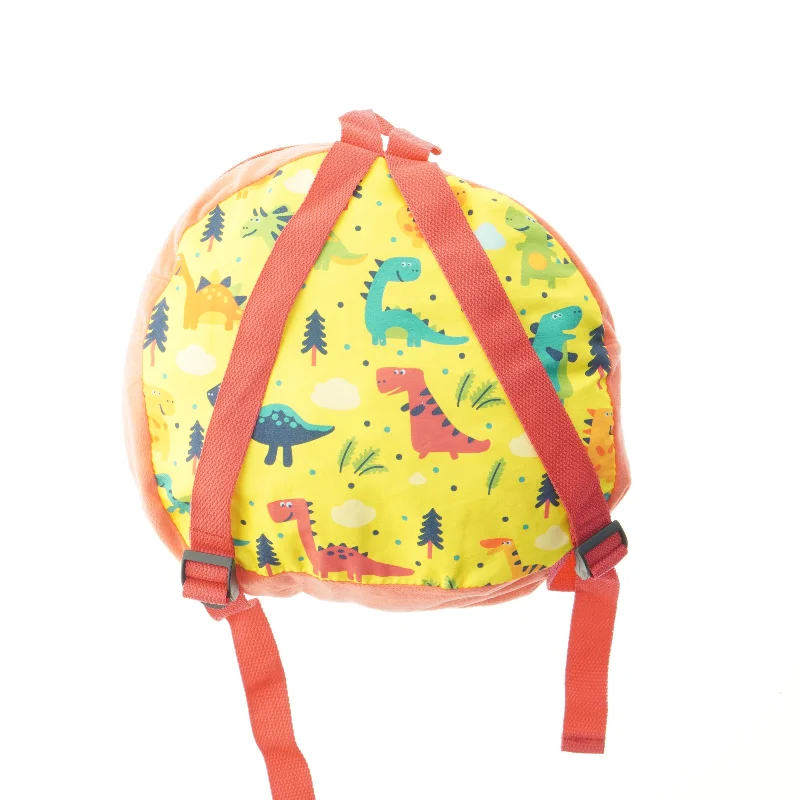 Børnetaske med dinosaurprint (str. Ø 25 cm)