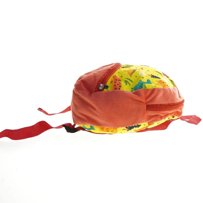 Børnetaske med dinosaurprint (str. Ø 25 cm)