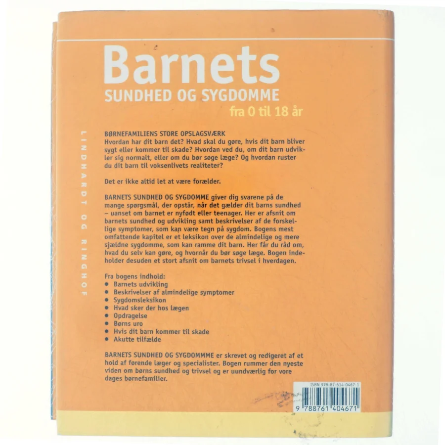 Barnets sundhed og sygdomme (Bog)