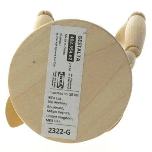 Træ mannequin figur fra IKEA (str. 33 cm)