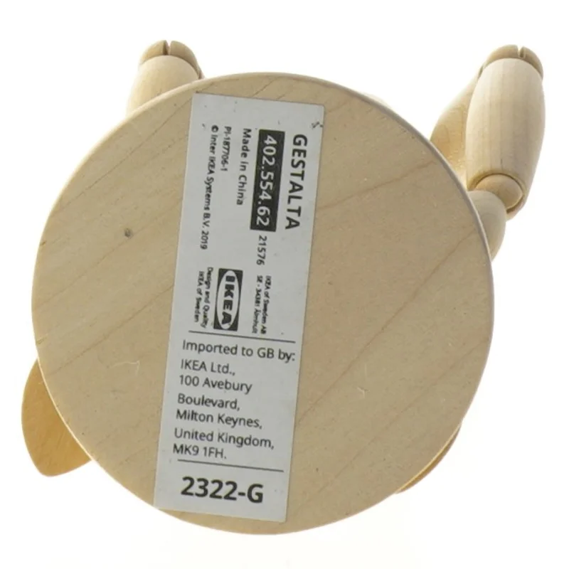 Træ mannequin figur fra IKEA (str. 33 cm)