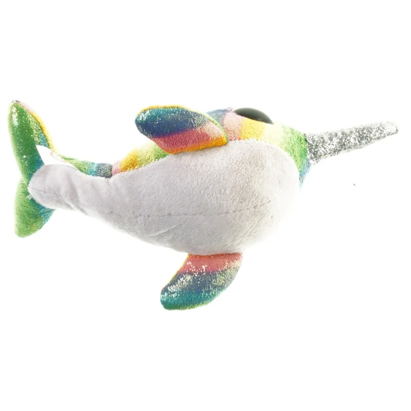 Narhval bamse fra Ty (str. 20 x 13 cm)