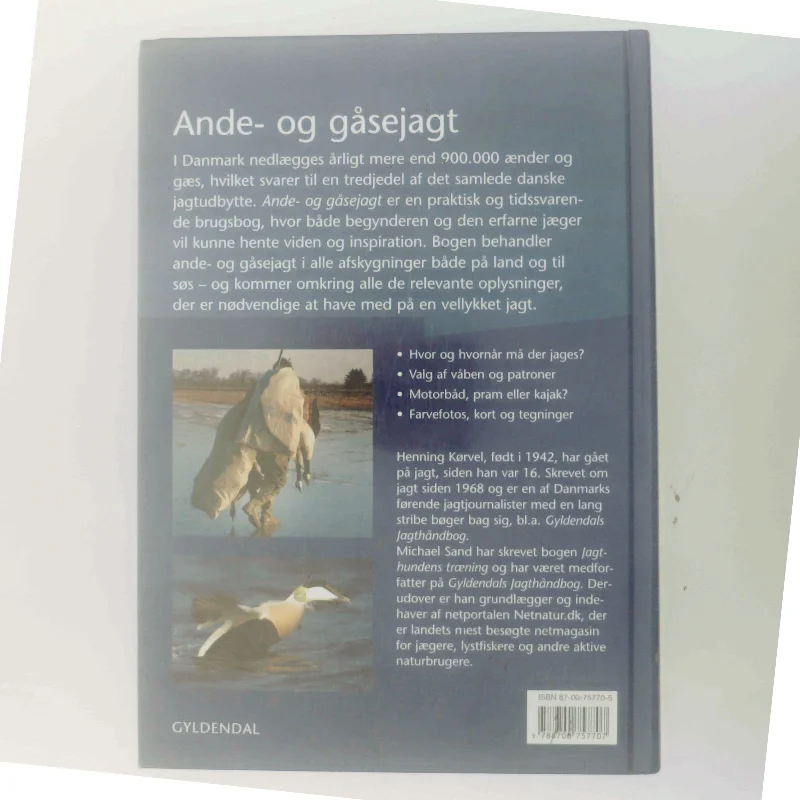 Ande- og gåsejagt (Bog)