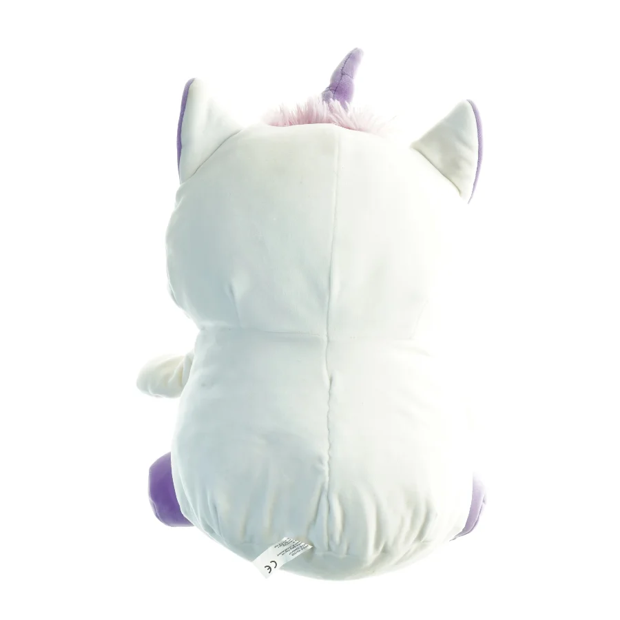 Enhjørning plysbamse (str. 45 x 29 cm)