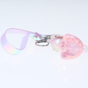 Nøglering med enhjørning vedhæng (str. 13 cm)