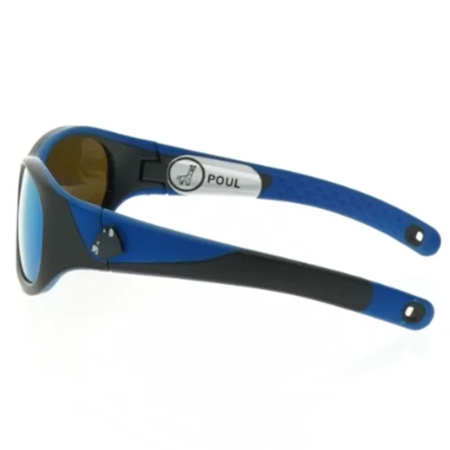 Blå solbriller med etui fra Quechua (str. 13 cm)