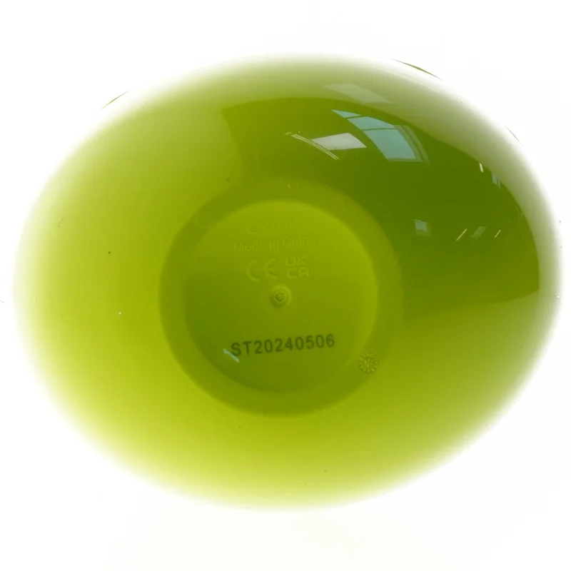 Grøn plastikæg med byggesæt indeni fra Zuru (str. 23 cm)