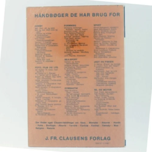 Jagthunde - dressur af stående hønsehunde fra J. Fr. Clausens Forlag