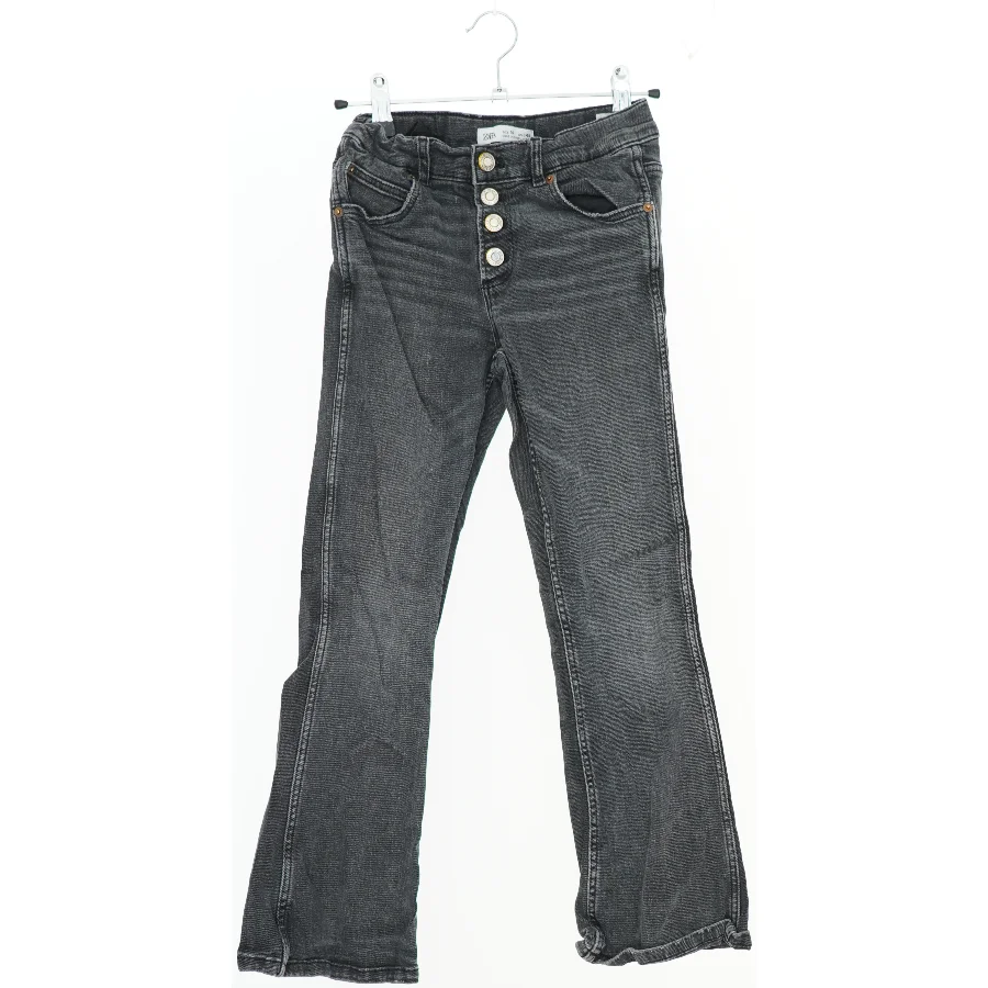Børne jeans med knaplukning fra Zara (str. 140)