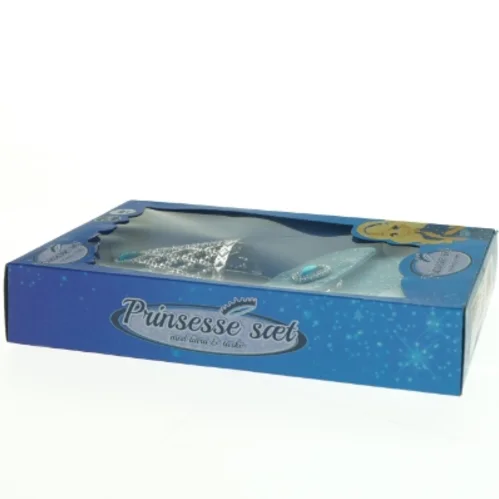 Prinsesse sæt med tiara og taske (str. 27 x 19 x 5 cm)