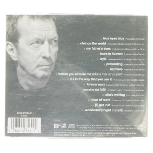 CD: Clapton Chronicles - The Best of Eric Clapton fra Reprise (str. 12,5x14 cm)
