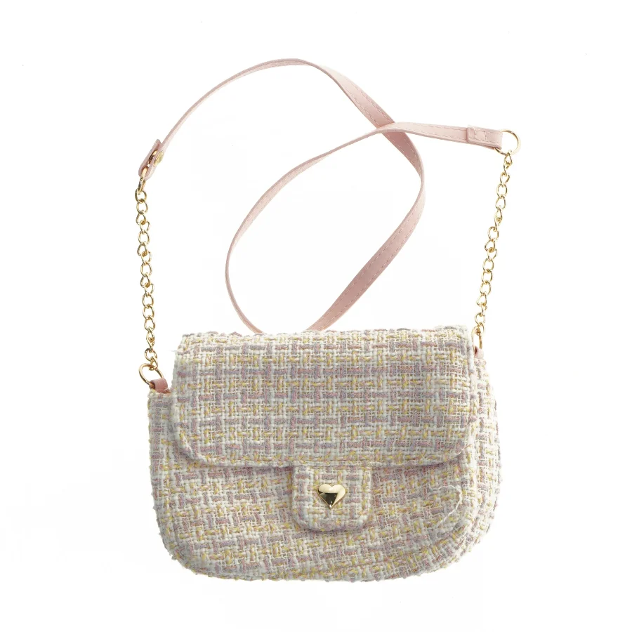 Lille skuldertaske med kæde fra H&M (str. 18x13 cm)