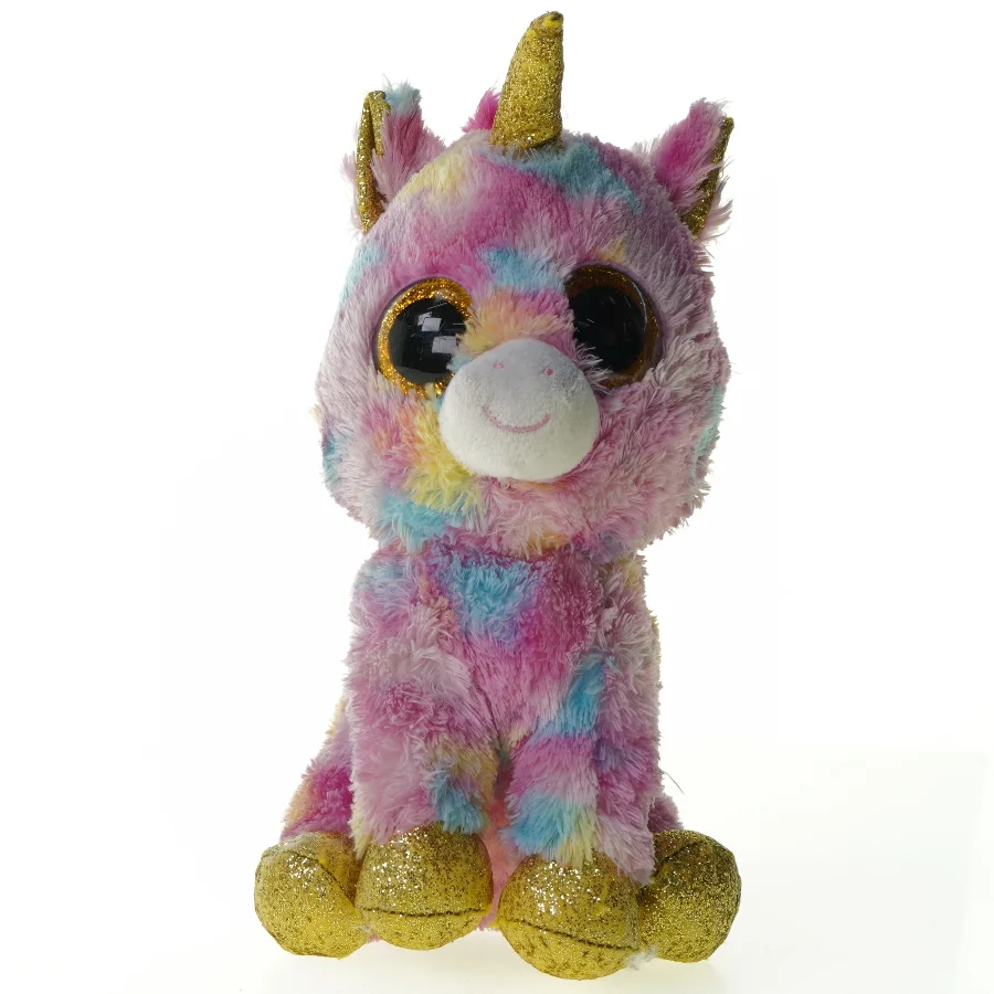 Unicorn bamse fra Ty (str. 24 cm)