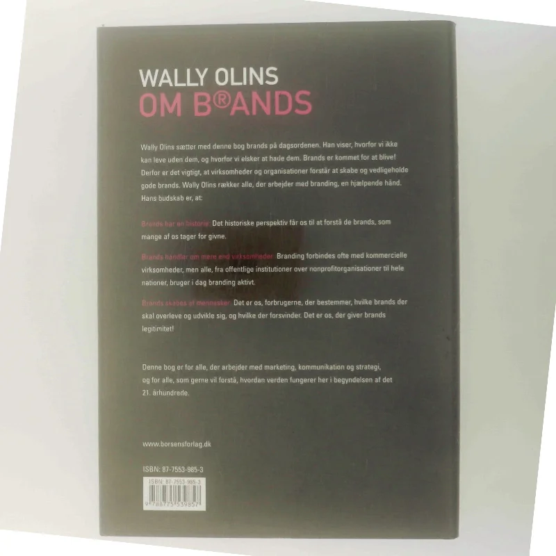 Om brands af Wally Olins (Bog)