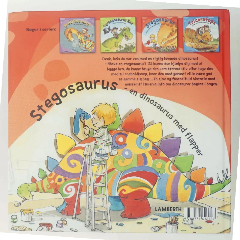 Stegosaurus - en dinosaurus med flapper (Bog)