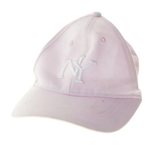 Lyserød kasket med NY logo (str. 20 cm)
