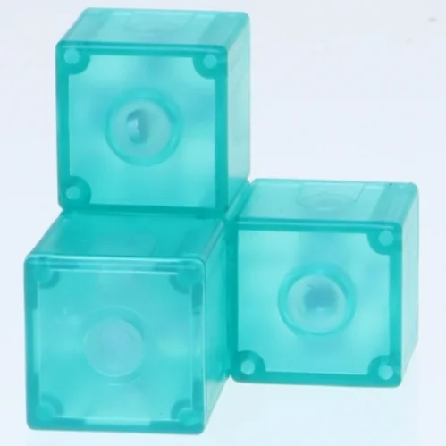 Byggeklodser i plast (str. 4x4x4 cm)